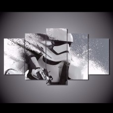 HD print art home deco painting on canvas,Star Wars: Force Awakens 5PC/Unframed   253265318211